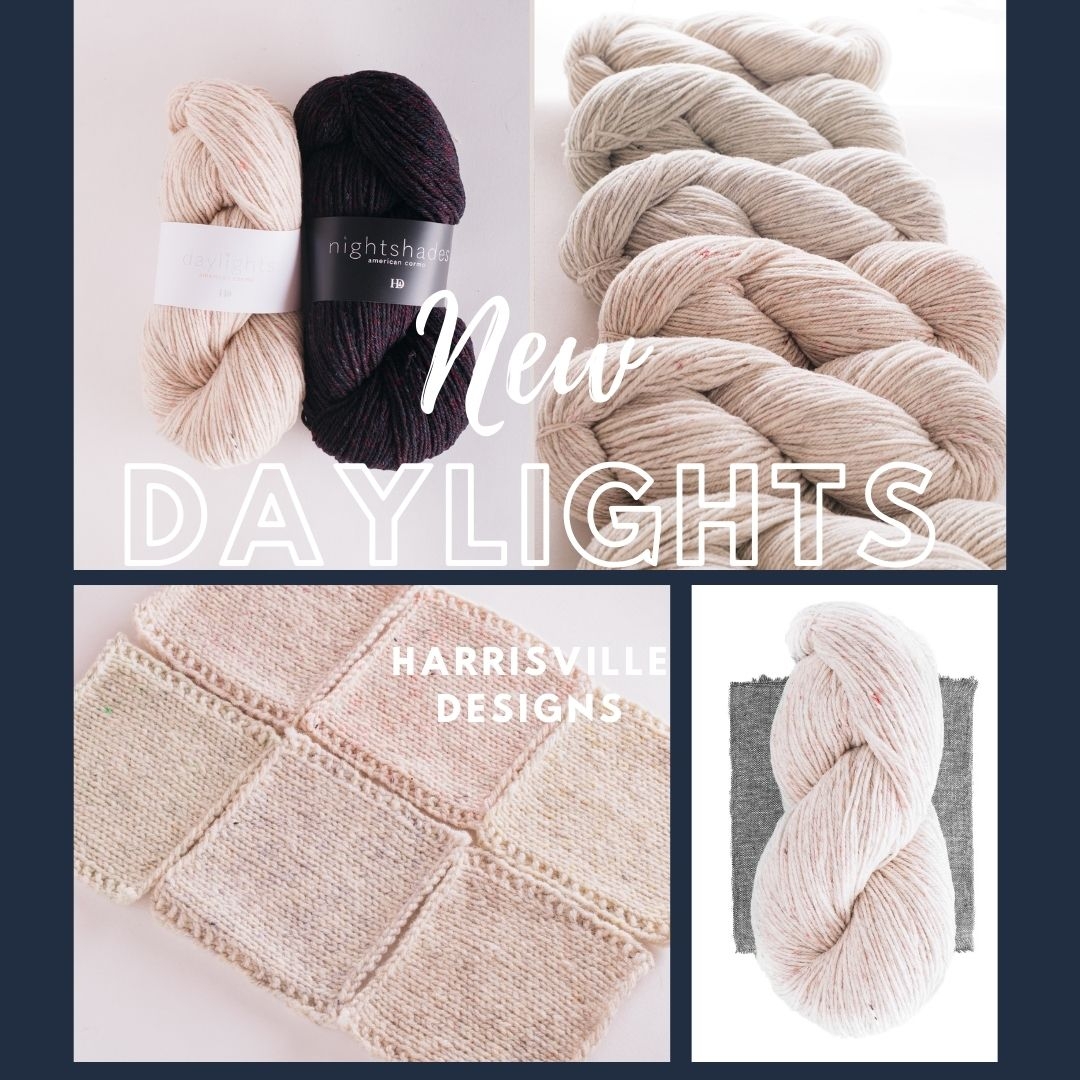 Harrisville Designs Daylights  White Woolen Spun Yarn Woodbridge CT – Knit  New Haven