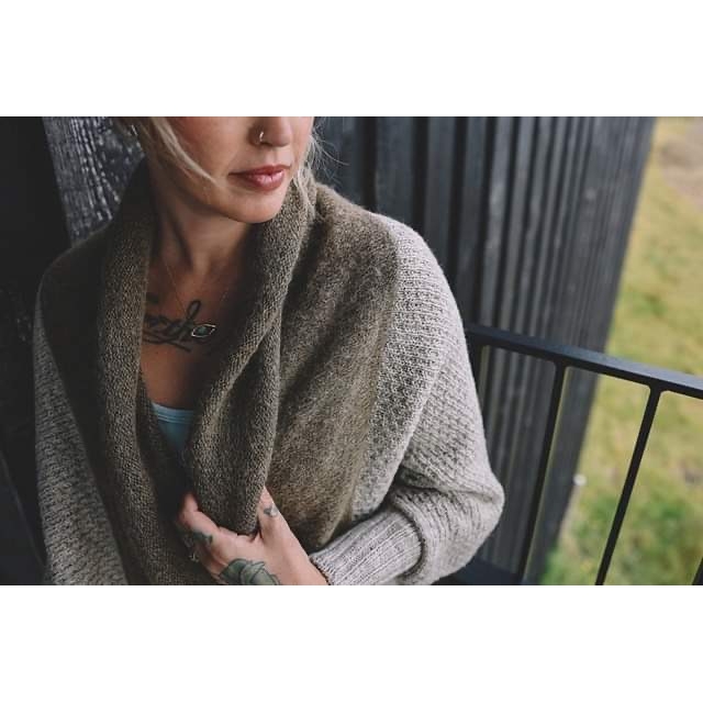 Big Cozy Cardigan with Dehesa & Cumulus or Anatolia