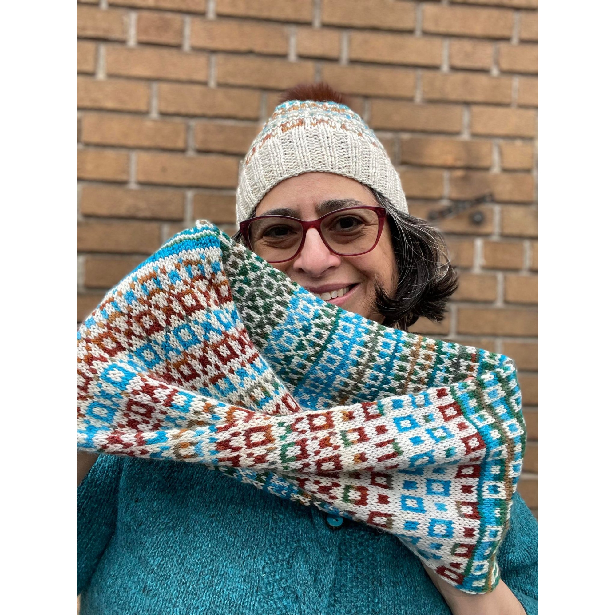 Moraine Lake Hat & Cowl Kit